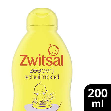 Zwitsal Zeepvrij Schuimbad Baby 200 ml