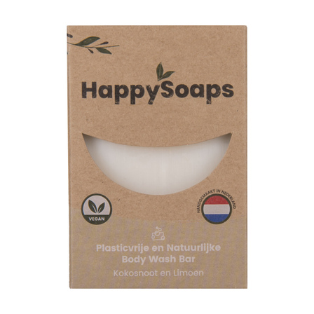 Happysoaps Bodywash Kokos en Limoen