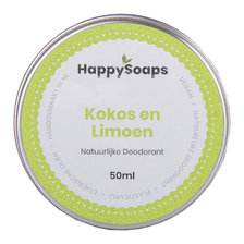 Happysoaps Deodorant  Kokos en Limoen