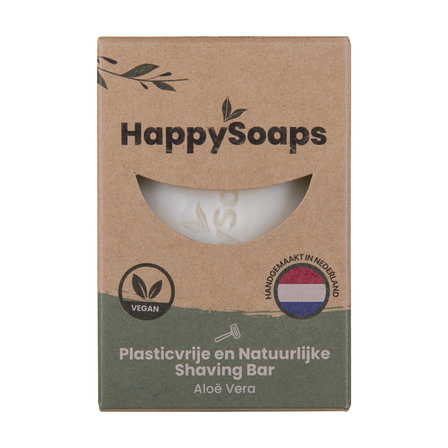 Happysoaps Shaving Bar  Aloë Vera