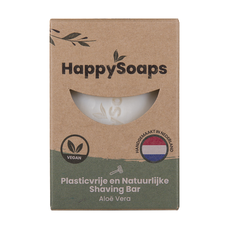 Happysoaps Shaving Bar Aloe Vera