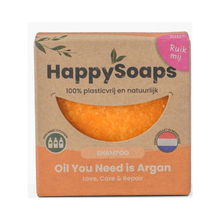 HappySoaps Shampoo Bar - Oil You Need is Argan