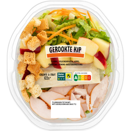 Maaltijdsalade Gerookte Kip 450 g