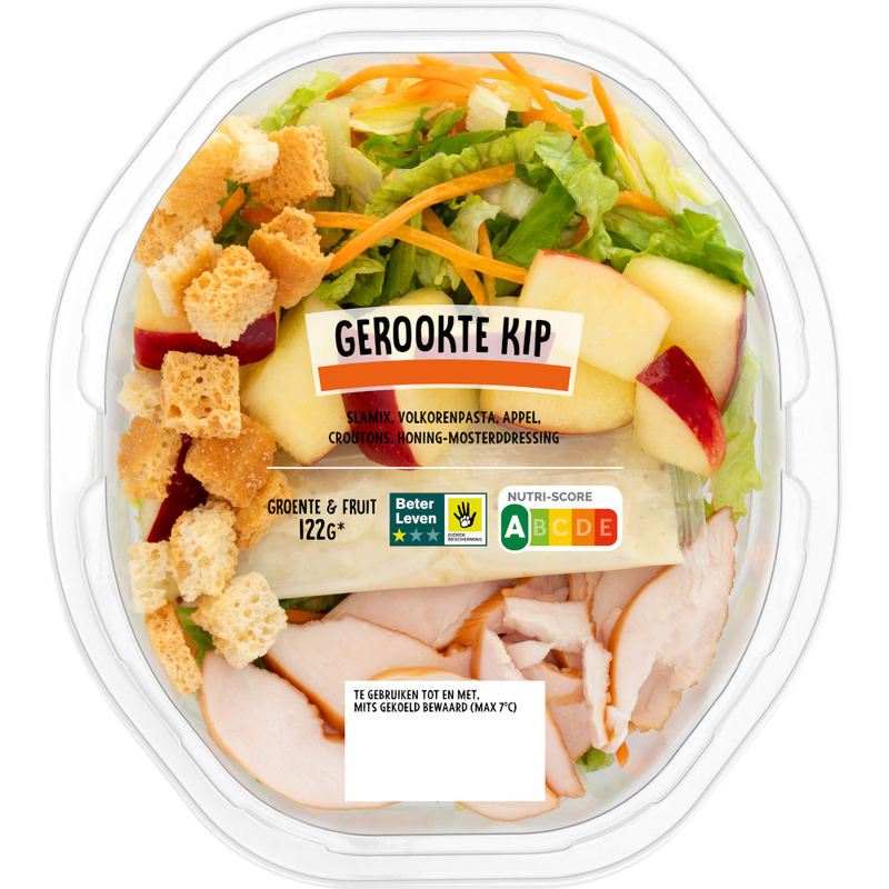 Maaltijdsalade Gerookte Kip