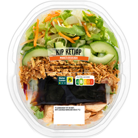 Maaltijdsalade Kip Ketjap