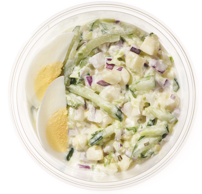 Healthy Hand Salade ei van Columbus