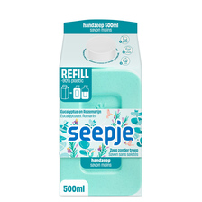 Seepje Eucalyptus en Rozemarijn handzeep refill