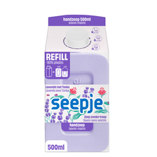 Seepje Lavendel en Tonka handzeep refill