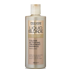 Provoke Liquid Blonde Colour Activating Treatment shampoo