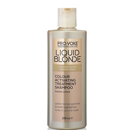 Provoke Liquid Blonde Colour Activating Treatment shampoo