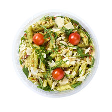 Healthy Hand Salade  Pasta Pesto