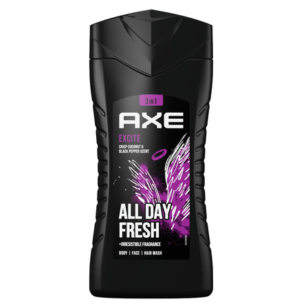 AXE 3-in-1 Douchegel Excite 250 ml