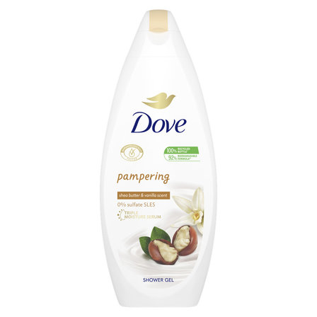 Dove Purely Pampering Verzorgende Douchecrème Sheaboter & Vanille 250 ml