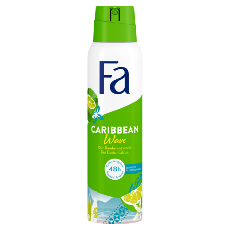 Fa Caribbean Wave Deodorant Spray 150 ml