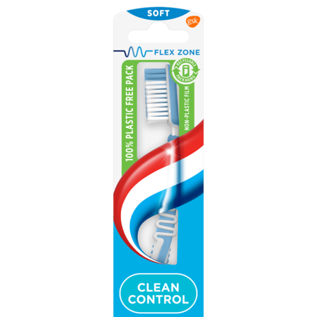 Aquafresh tandenborstel  clean control soft