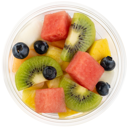 Healthy Hand Fruitsalade Tropisch