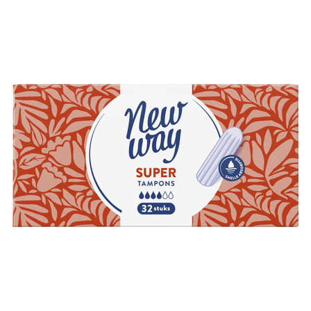 New Way Tampons Super