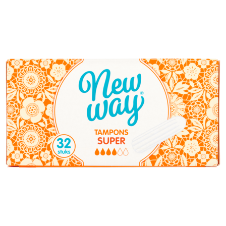 New Way Tampons Super 32 Stuks