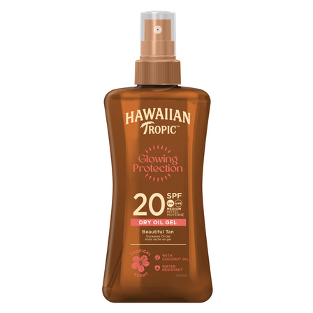 Hawaiian Tropic Glowing Protection SPF20 Dry Spray Oil