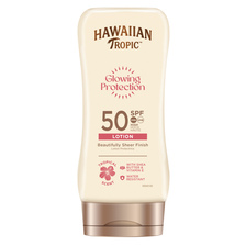 Hawaiian Tropic Glowing Protection SPF50 Sun Lotion