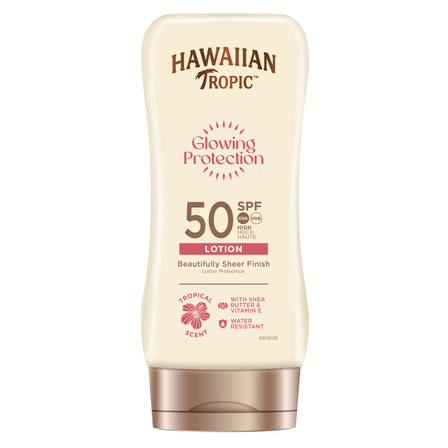 Hawaiian Tropic Glowing Protection SPF50 Sun Lotion