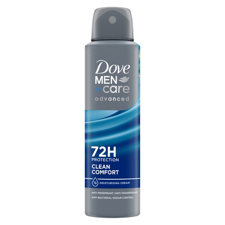 Dove Men+Care Anti-transpirant Spray Clean Comfort 150 ml