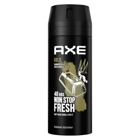 Axe Bodyspray Deodorant Gold 150 ml