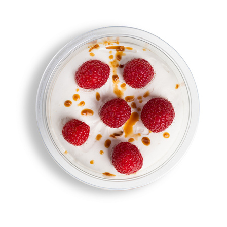 Karamel-zeezout bavarois