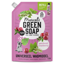 Marcel's Green Soap Wasmiddel Navulling Patchouli Cranberry