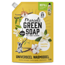 Marcel's Green Soap Wasmiddel Navulling Vanille Katoen