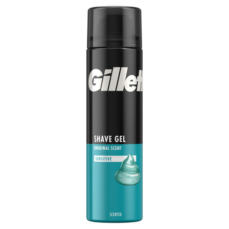Gillette Gevoelige Huid Scheergel Voor Mannen 200 ml