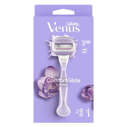 Venus ComfortGlide Breeze Scheermes met 2 mesjes