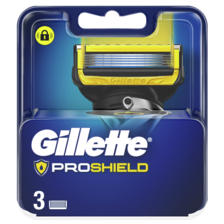 Gillette ProShield Navulmesjes Voor Scheersysteem Voor Mannen, 3 Stuks