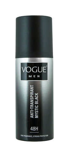 Vogue Men Anti-Transpirant 48h Mystic Black 150 ml