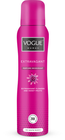 Vogue Cosmetics Extravagant Parfum Deodorant 150 ml