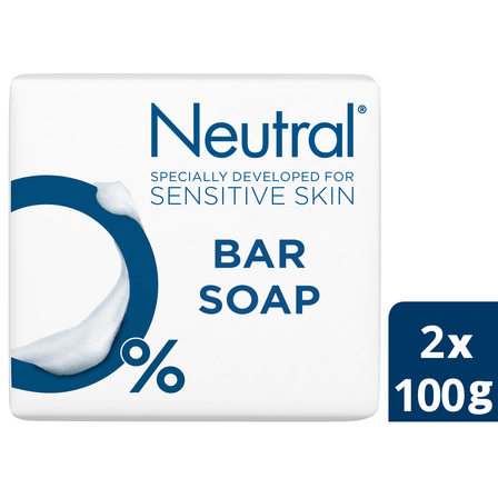 Neutral Zeep Parfumvrij 2 x 100 g