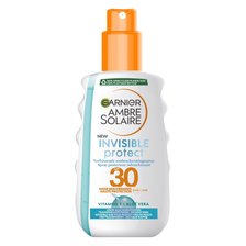 Garnier Ambre Solaire Clear Protect Transparante Zonbeschermingsspray Refresh SPF 30 200 ml