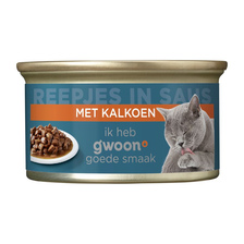 g'woon Reepjes in Saus kalkoen