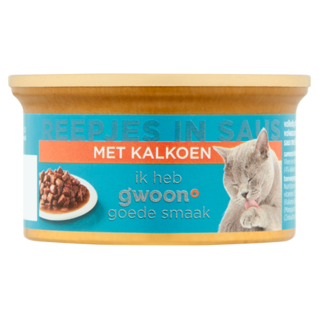 g'woon Reepjes in Saus met Kalkoen 85 g