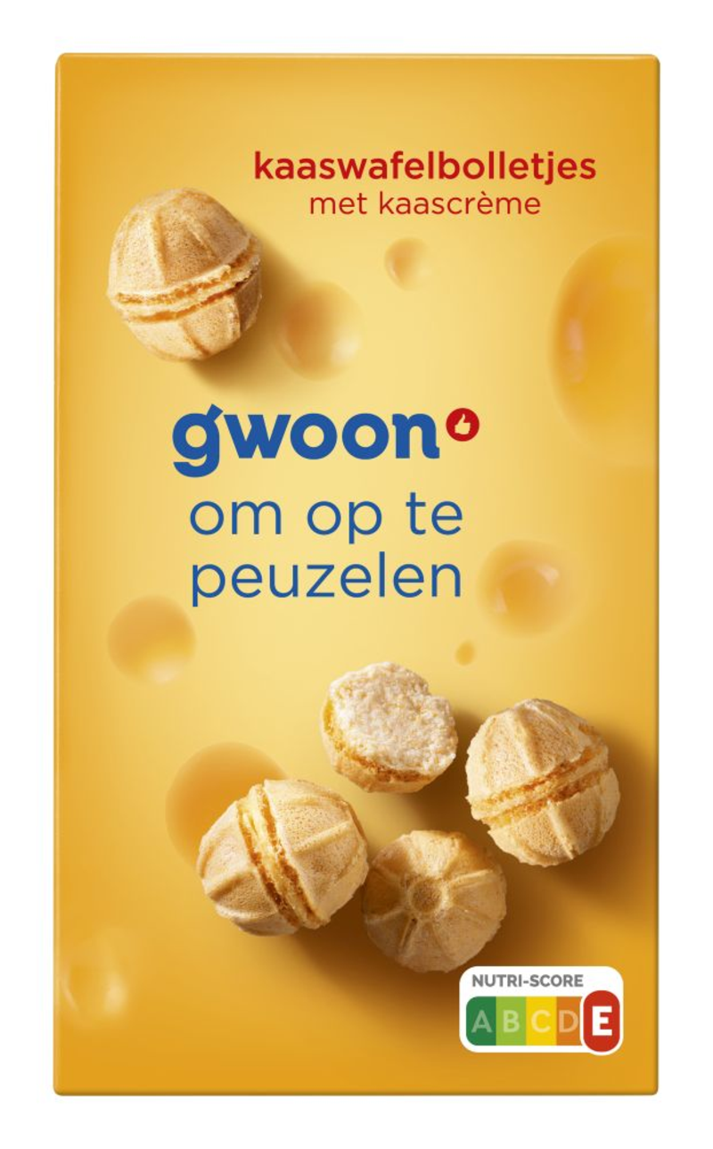 G'woon kaasbolletjes 100 gr