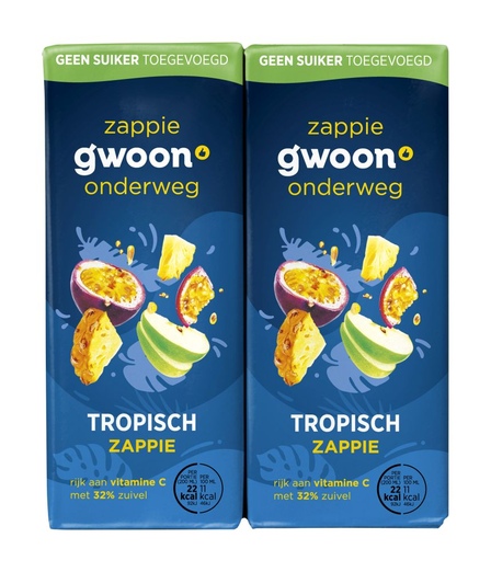 g'woon Tropisch 10 x 200 ml