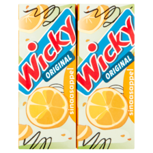 Wicky Original Sinaasappel 10 x 200 ml