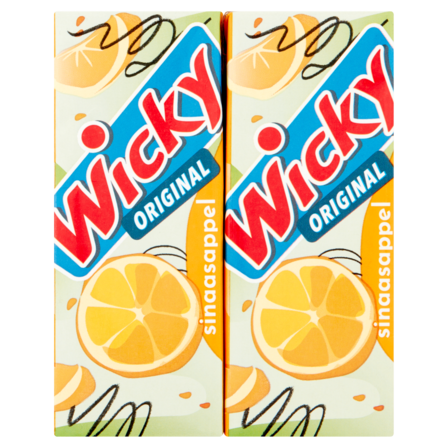 Wicky Original Sinaasappel 10 x 200 ml