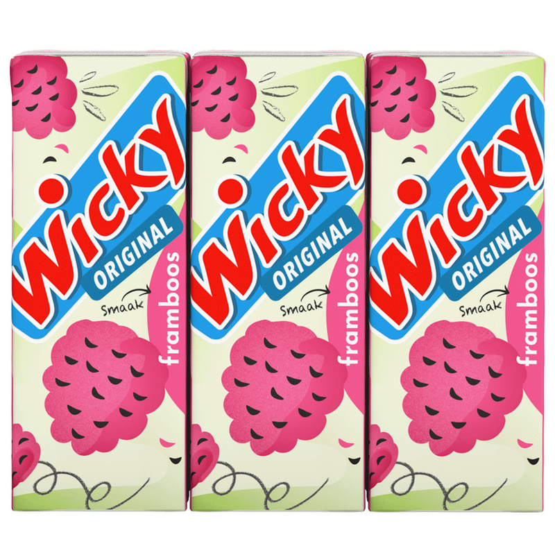 Wicky framboos 6pack.