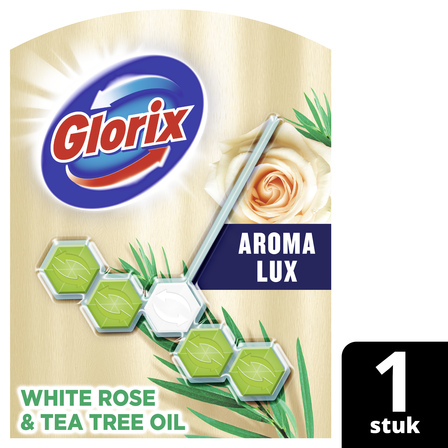 Glorix Toiletblok  White Rose & Tea tree