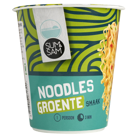 Sum & Sam Noodles groente cup