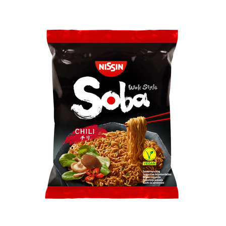 Nissin Soba Noodles Wok Style Chili