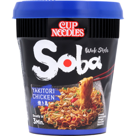 Nissin Cup Noodles Soba Wok Style Yakitori Chicken