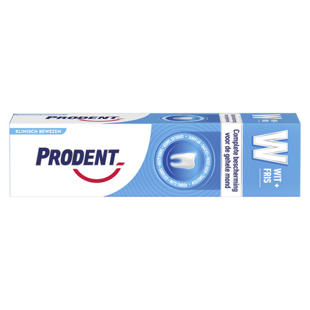 Prodent Tandpasta Wit en Fris
