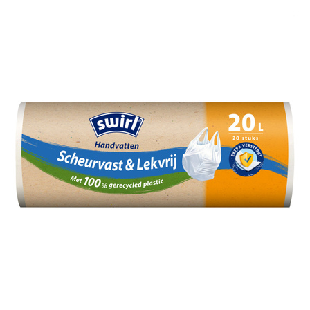 Swirl afvalzak met handvat 20 liter